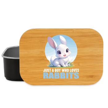 Lapin Lapin - Boîte à goûter - noir - Devant