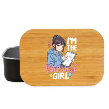 I'm The Birthday Girl - Lunch Box - black - Front