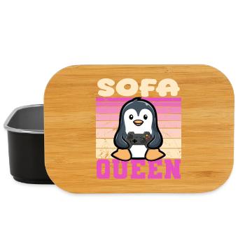 Gamer queen - Lunch Box - black - Front