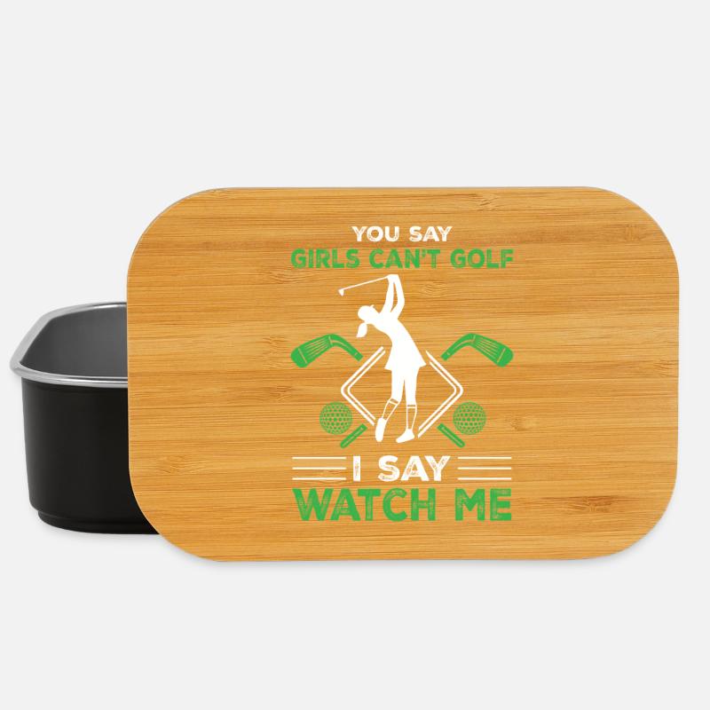Golf - Lunch Box - Schwarz