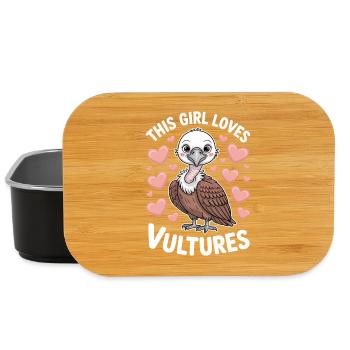 Geier Spruch Vogel Lustiges Geier Geschenk - Lunch Box - Schwarz - Vorne