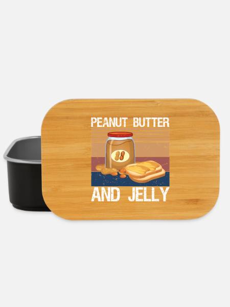 Peanut Butter and Jelly - Lunch Box - Schwarz