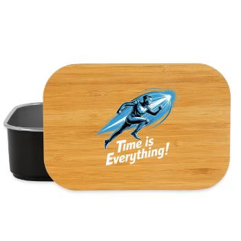 Time is Everything Runner - Lunch Box - black - Front