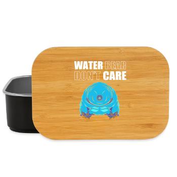 Tardigrade Tardigrade Tardigrade Water Bear - Lunch Box - black - Front