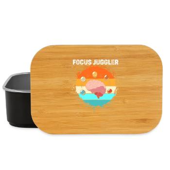 ADHD - Lunch Box - black - Front