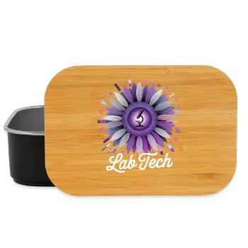 LabTech Sonnenblume Mikroskop - Lunch Box - Schwarz - Vorne