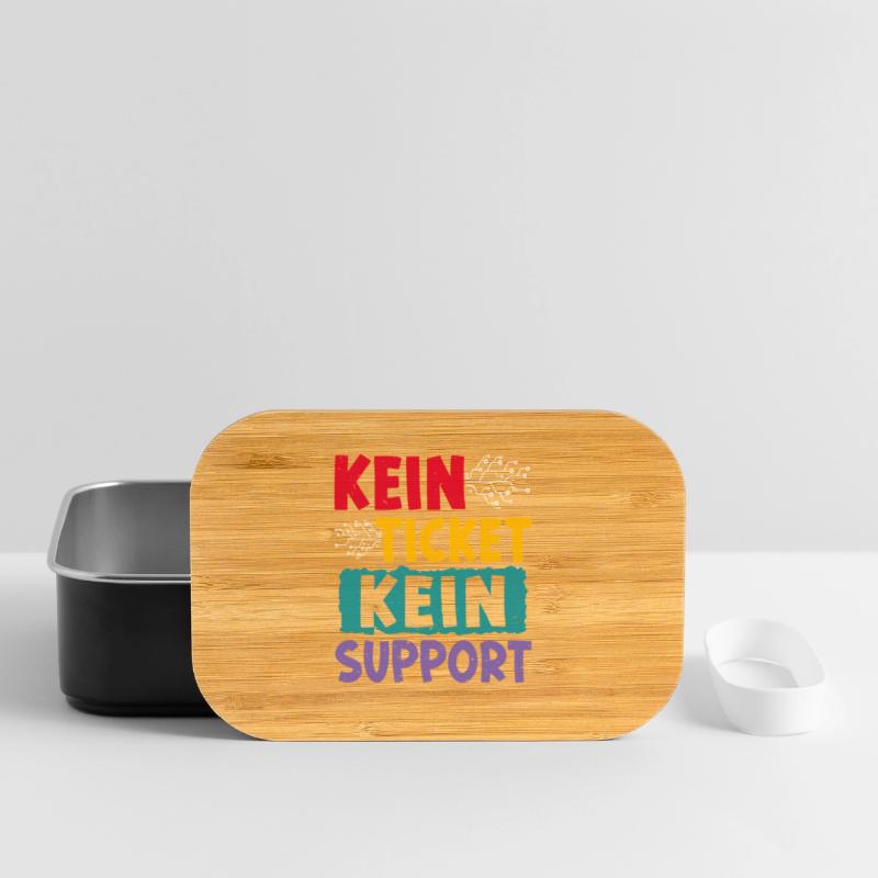 Nerd Computer NO TICKET NO PROBLEM FUNNY Lunch Box