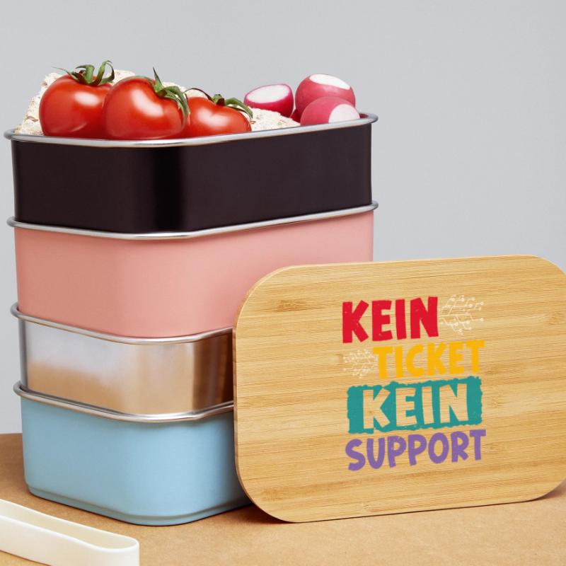 Nerd Computer NO TICKET NO PROBLEM FUNNY Lunch Box