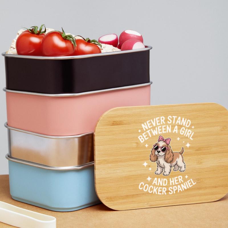 Cocker Spaniel Sprüche Cocker Spaniel Geschenk Lunch Box