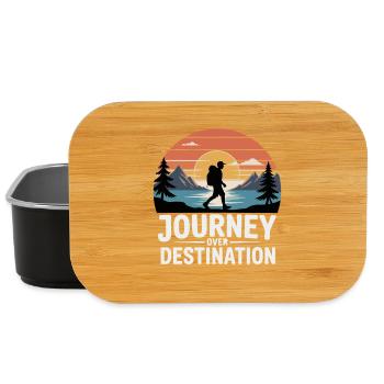 Randonnée Voyage sur Destination - Boîte à goûter - noir - Devant