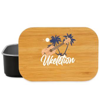 Hawaiian Ukulele Uke Ukelution - Lunch Box - Schwarz - Vorne