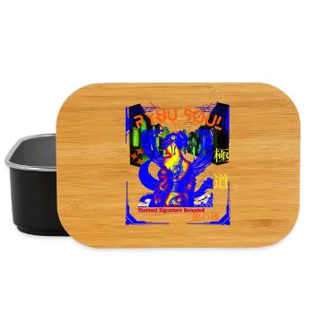 Neon Thermal Geisha Dragon Soul Streetwear - Lunch Box - Schwarz - Vorne