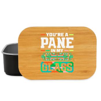 Stained Glass Art Stained Glass Artist - Lunch Box - black - Front