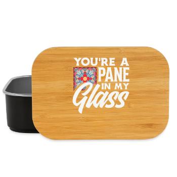 Stained Glass Art Stained Glass Artist - Lunch Box - black - Front