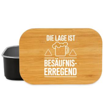 L’endroit est une bière de soirée alcoolisée - Boîte à goûter - noir - Devant