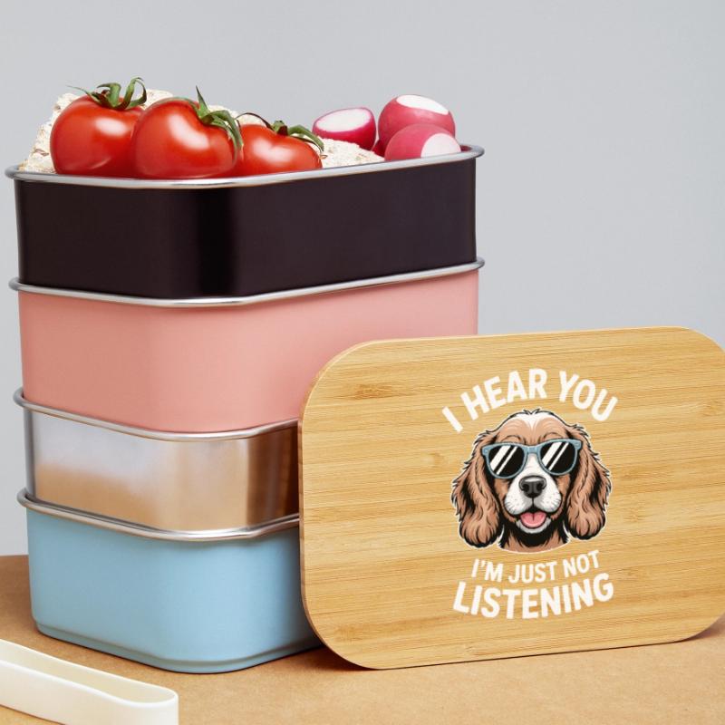 Cocker Spaniel Saying Joke Cocker Spaniel Gift Lunch Box