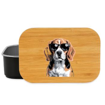 Beagle - Boîte à goûter - noir - Devant