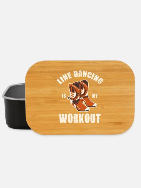 Line Dance Workout Schuhe - Lunch Box - Schwarz