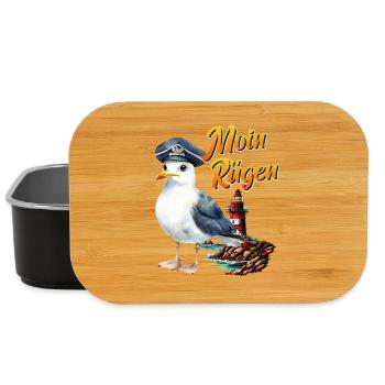 Baltic Sea Holiday MOIN RÜGEN Holiday Fun - Lunch Box - black - Front