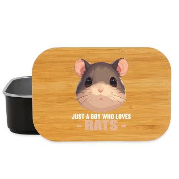 Rat Rat - Lunch Box - black - Front