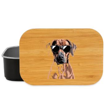 Rhodesian Ridgeback - Lunch Box - Schwarz - Vorne