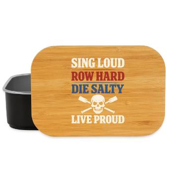 Shanty Crew folk music community - Lunch Box - black - Front