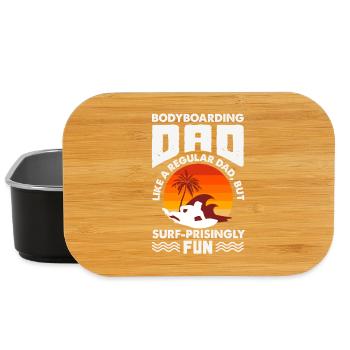 Surfen Surfboarder Bodyboarder - Lunch Box - Schwarz - Vorne