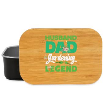 Ehemann Vater Gartenbau-legende Pflanzenliebhaber - Lunch Box - Schwarz - Vorne