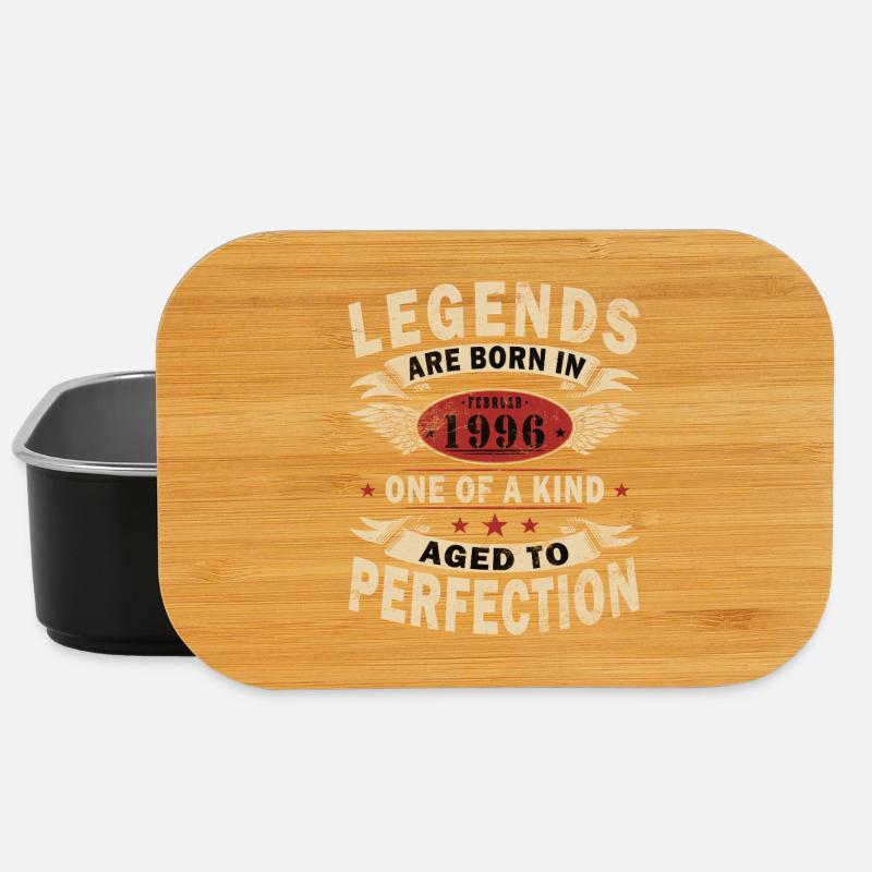 Februar 1996 Bestes Geschenk Februar 1996 - Lunch Box - Schwarz