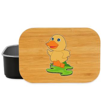 Duck Jogger Jogging Sport - Lunch Box - black - Front