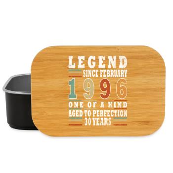 February 1996 Jubilee 1996 Legends February - Lunch Box - black - Front