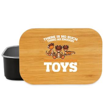  Dinosaur Toys Paleontologist Dino - Lunch Box - black - Front