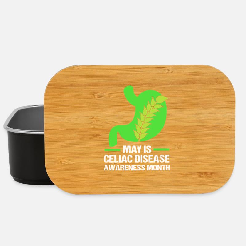 Glutenfrei Zöliakie - Lunch Box - Schwarz