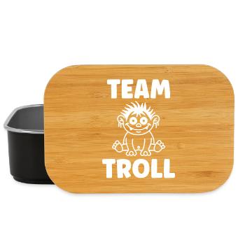Troll - Lunch Box - black - Front