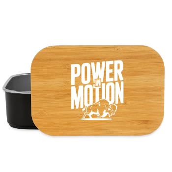 Power in Motion - Lunch Box - black - Front