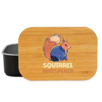 Eichhörnchen Flüsterer Denim - Lunch Box - Schwarz - Vorne