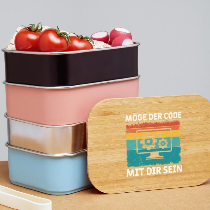Nerd Computer MÖGE DER CODE MIT DIR SEIN LUSTIG Lunch Box