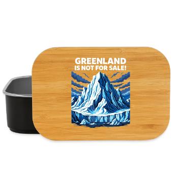 Greenland is not for Sale - Lunch Box - Schwarz - Vorne