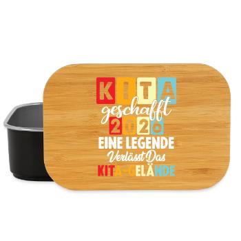 Daycare center made in 2026 A legend leaves the - Lunch Box - black - Front