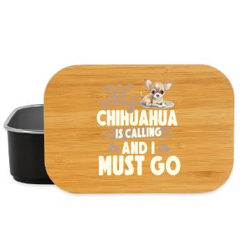 Chihuahua Chihuahueño My Chihuahua - Lunch Box - black - Front