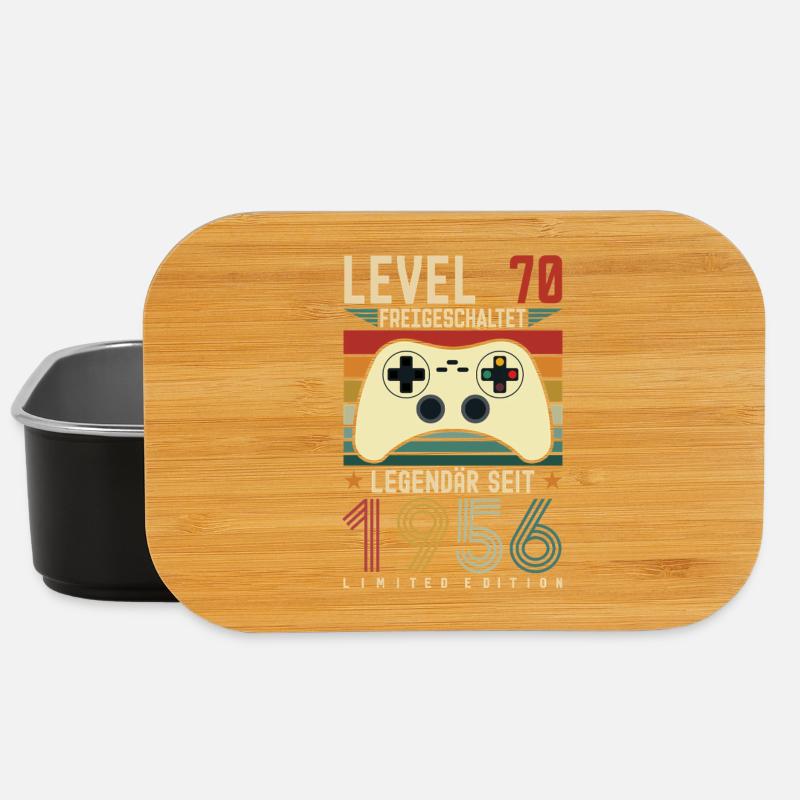 Level 70 Unlocked Legendary Since 1956 Man 70 - Lunch Box - black