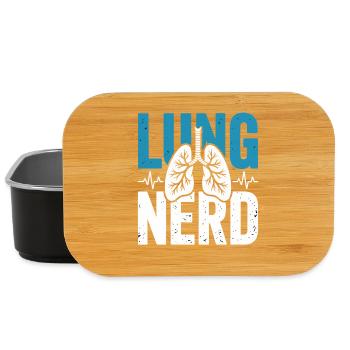 Chemise Lung Nerd Lung Lover - Boîte à goûter - noir - Devant