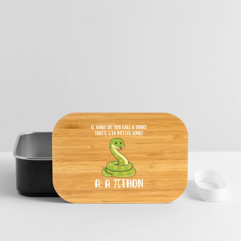 Blague sur le python de Pi Day de 3,14 mètres de long Boîte à goûter