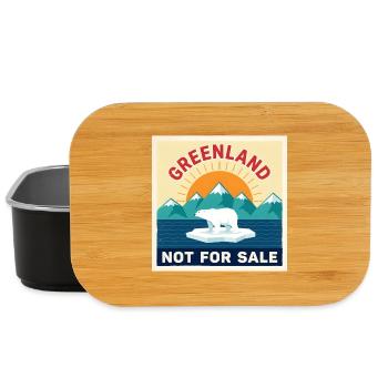 Groenland Pas à vendre Ours polaire - Boîte à goûter - noir - Devant