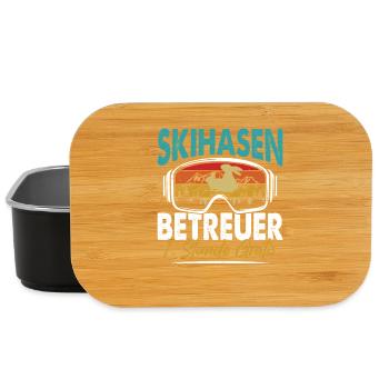 Skifahren SKIHASEN BETREUER 1. STUNDE GRATIS - Lunch Box - Schwarz - Vorne