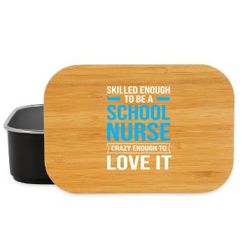 School Nurse Hospital Medicine - Lunch Box - black - Front