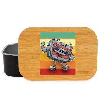 Kassette - Lunch Box - Schwarz - Vorne