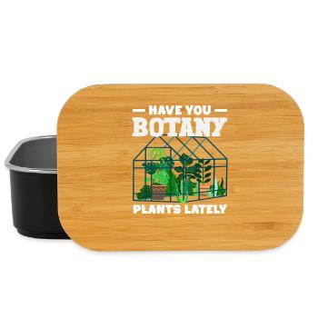 Pflanzenliebhaber Botanik Pflanzen Sukkulente - Lunch Box - Schwarz - Vorne