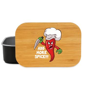 More Seasoning Chili Cook - Lunch Box - black - Front