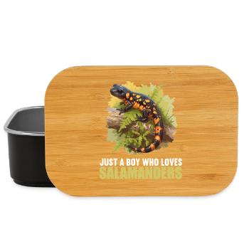 Feuersalamander Salamander - Lunch Box - Schwarz - Vorne